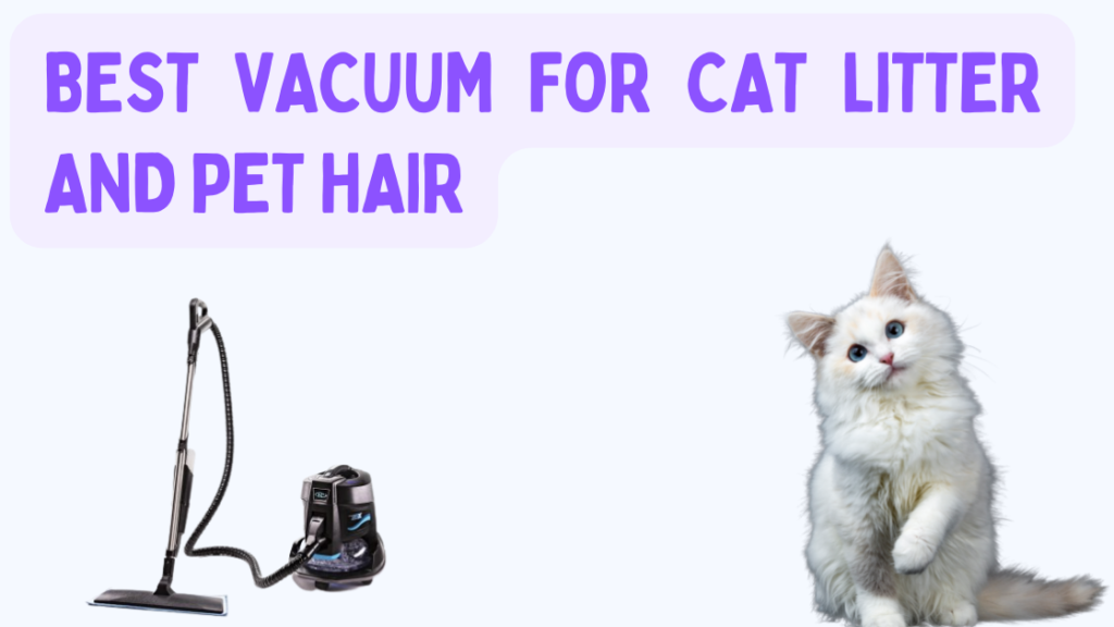 Best Vacuum For Cat Litter And Pet Hair